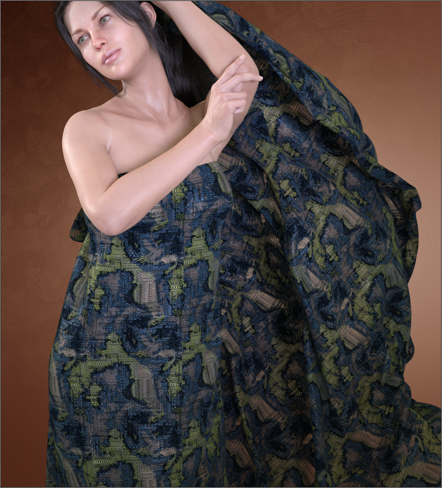 Daz Iray - Ethnic Silks by N/A