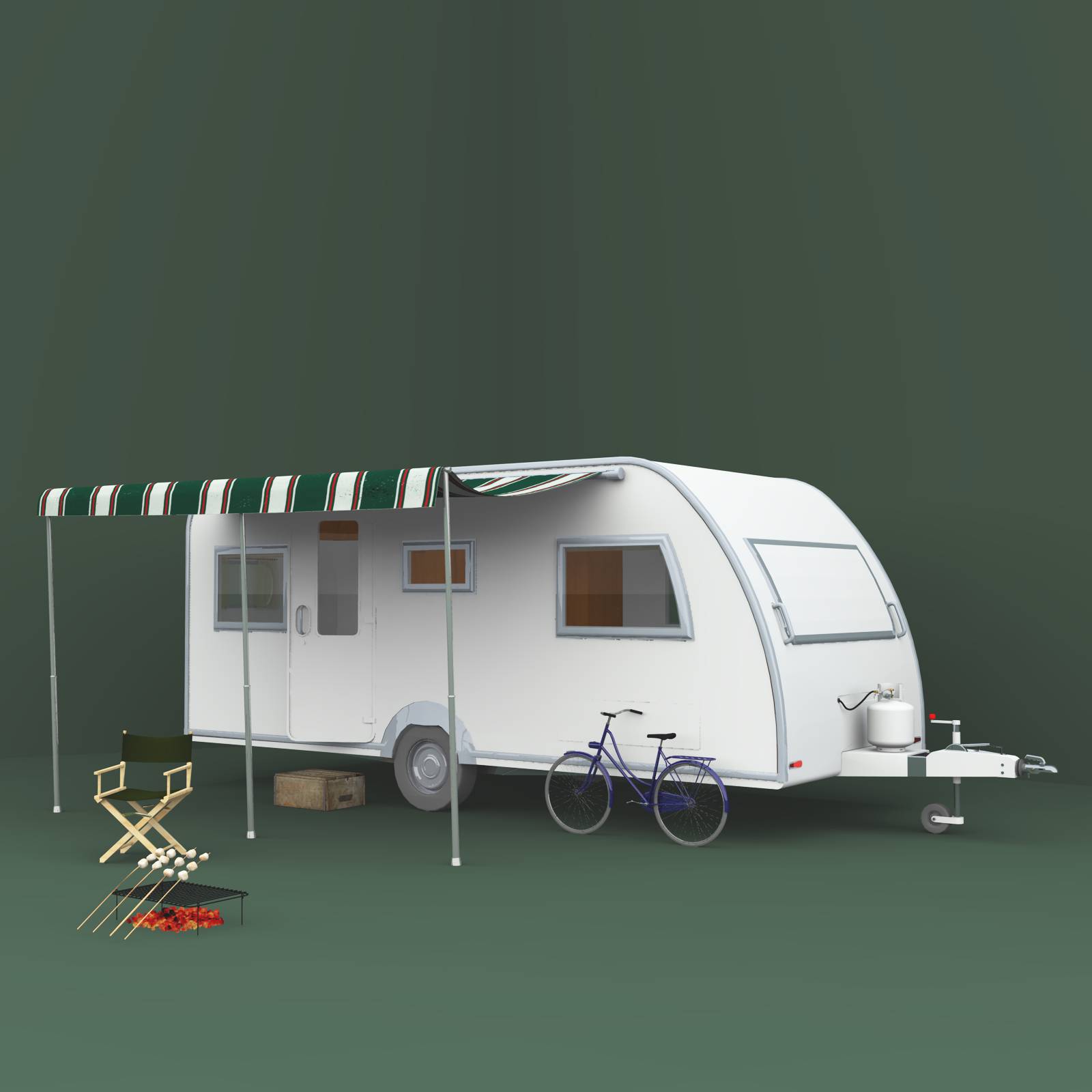1950's Caravan For Vue by N/A