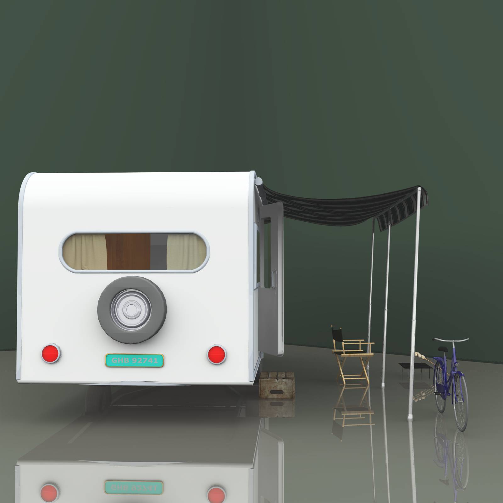 1950's Caravan For Vue by N/A