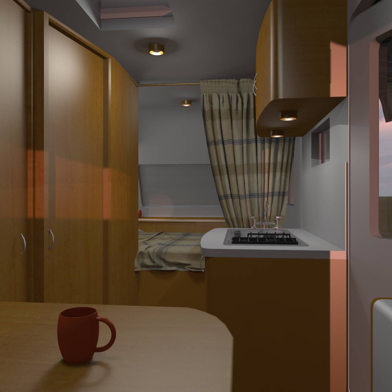 1950's Caravan For Vue by N/A