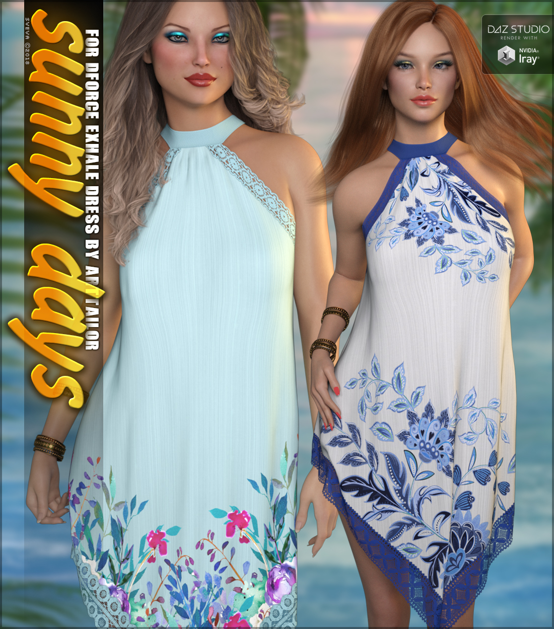 Sunny Days for dForce Exhale Dress G8F by N/A