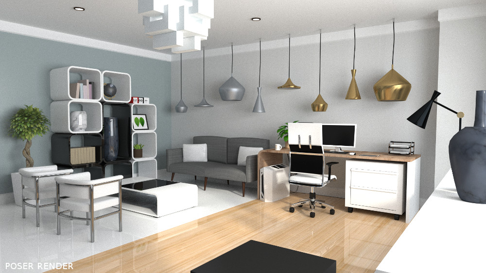 Modern Office by N/A