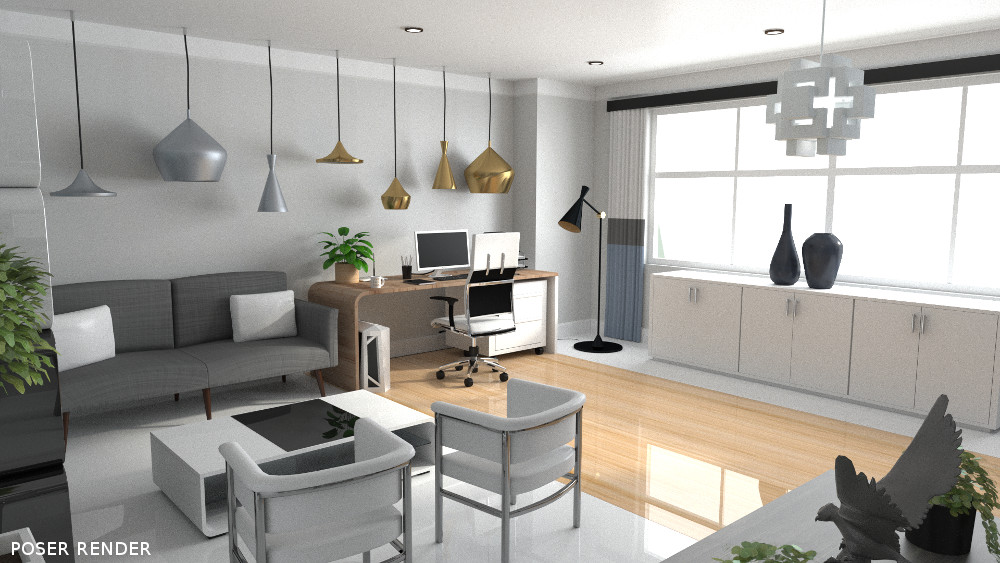 Modern Office by N/A