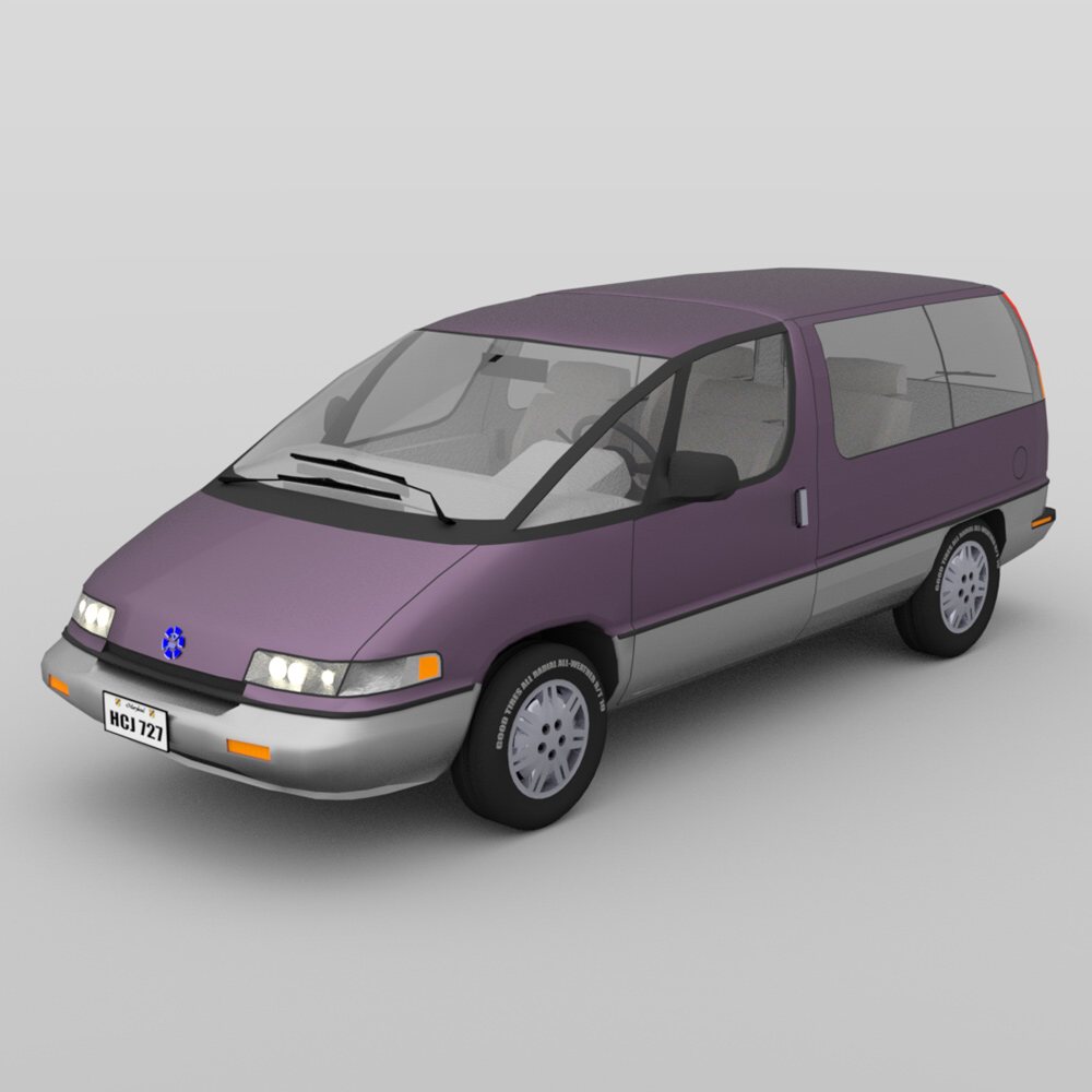 Family Minivan for DAZ Studio by N/A