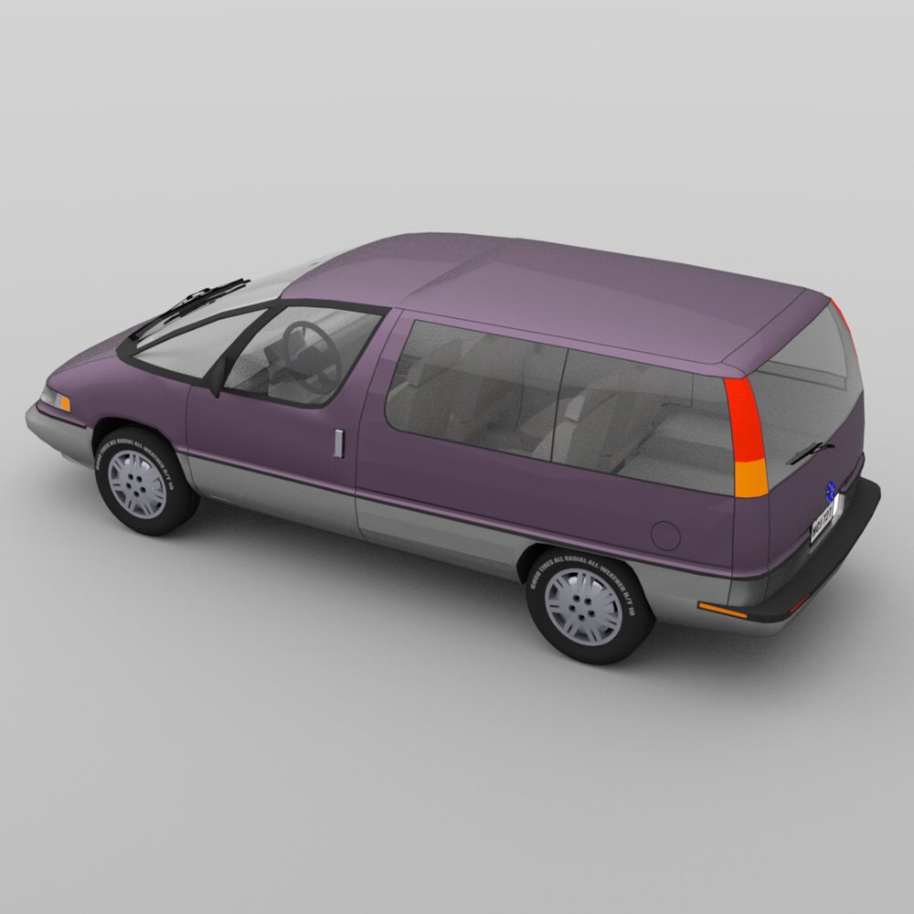Family Minivan for DAZ Studio by N/A