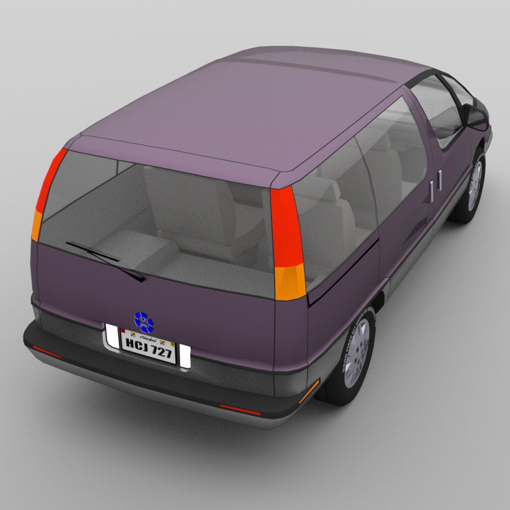 Family Minivan for DAZ Studio by N/A