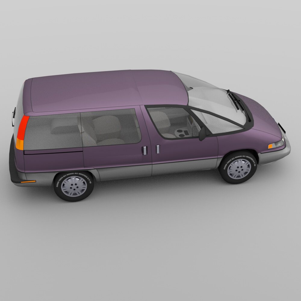 Family Minivan for DAZ Studio by N/A