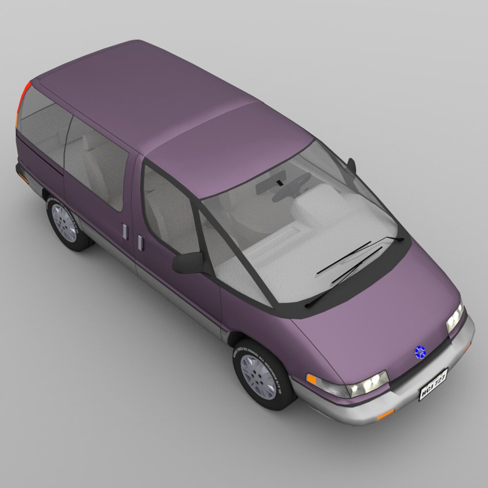 Family Minivan for DAZ Studio by N/A