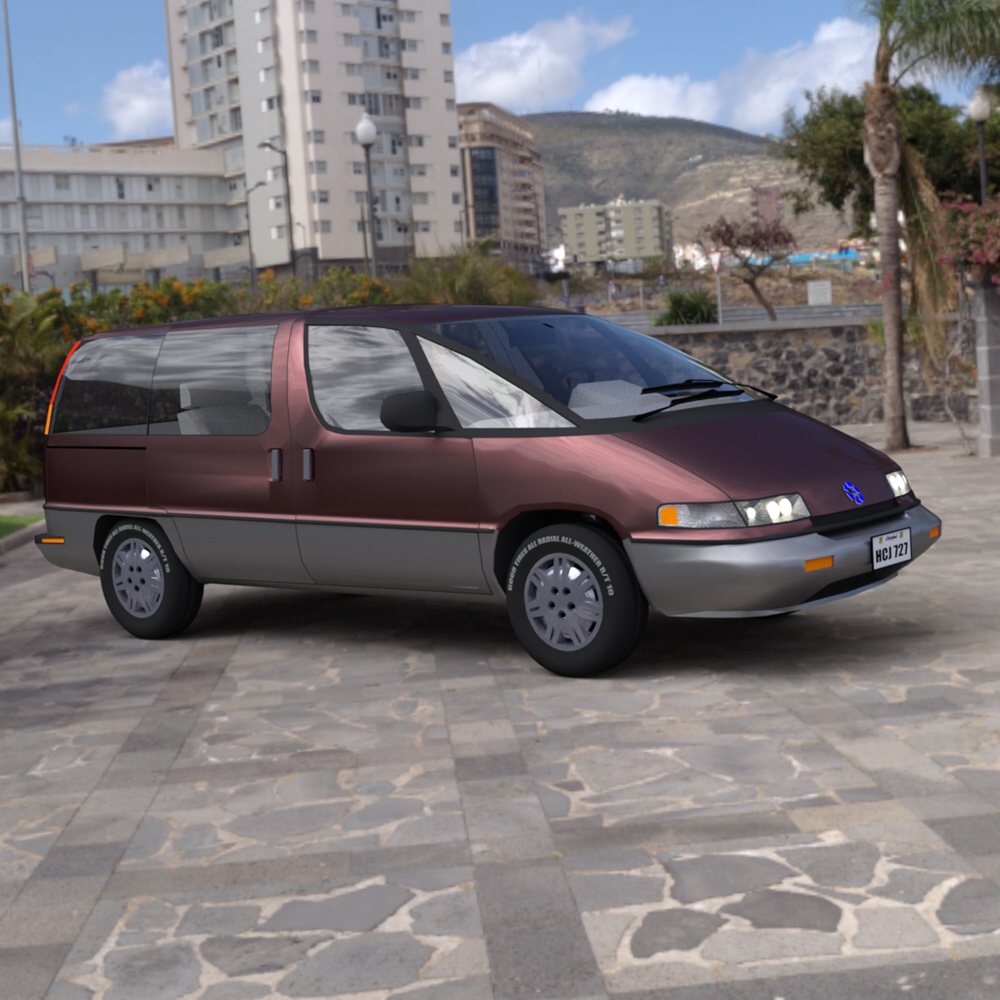 Family Minivan for DAZ Studio by N/A