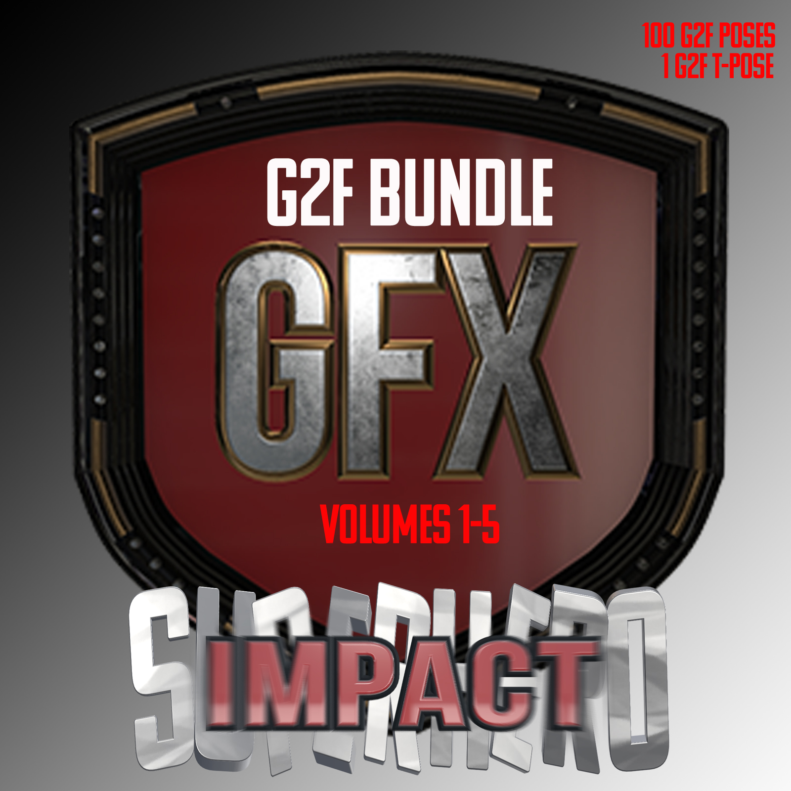 SuperHero Impact Bundle for G2F by N/A