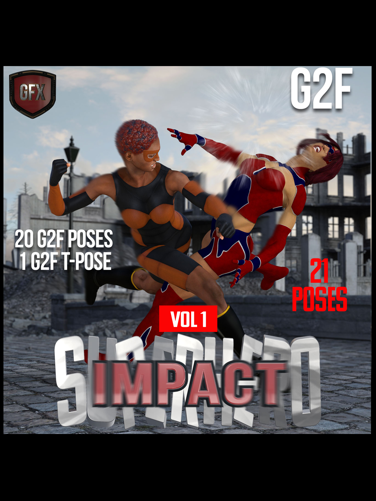 SuperHero Impact Bundle for G2F by N/A
