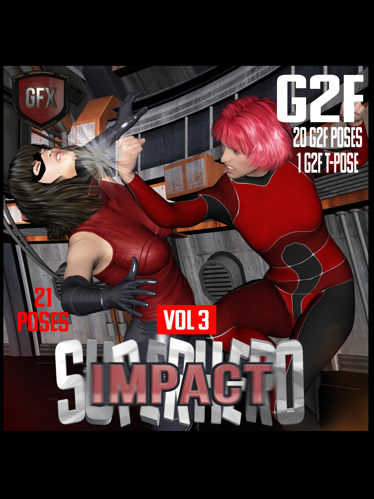 SuperHero Impact Bundle for G2F by N/A