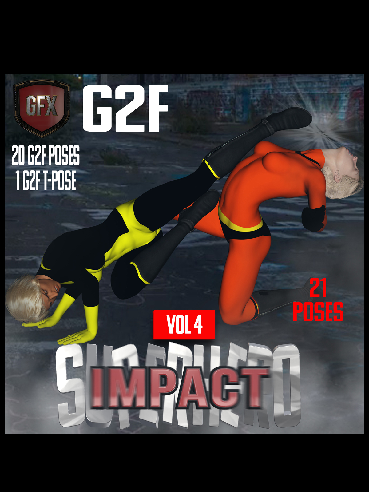 SuperHero Impact Bundle for G2F by N/A