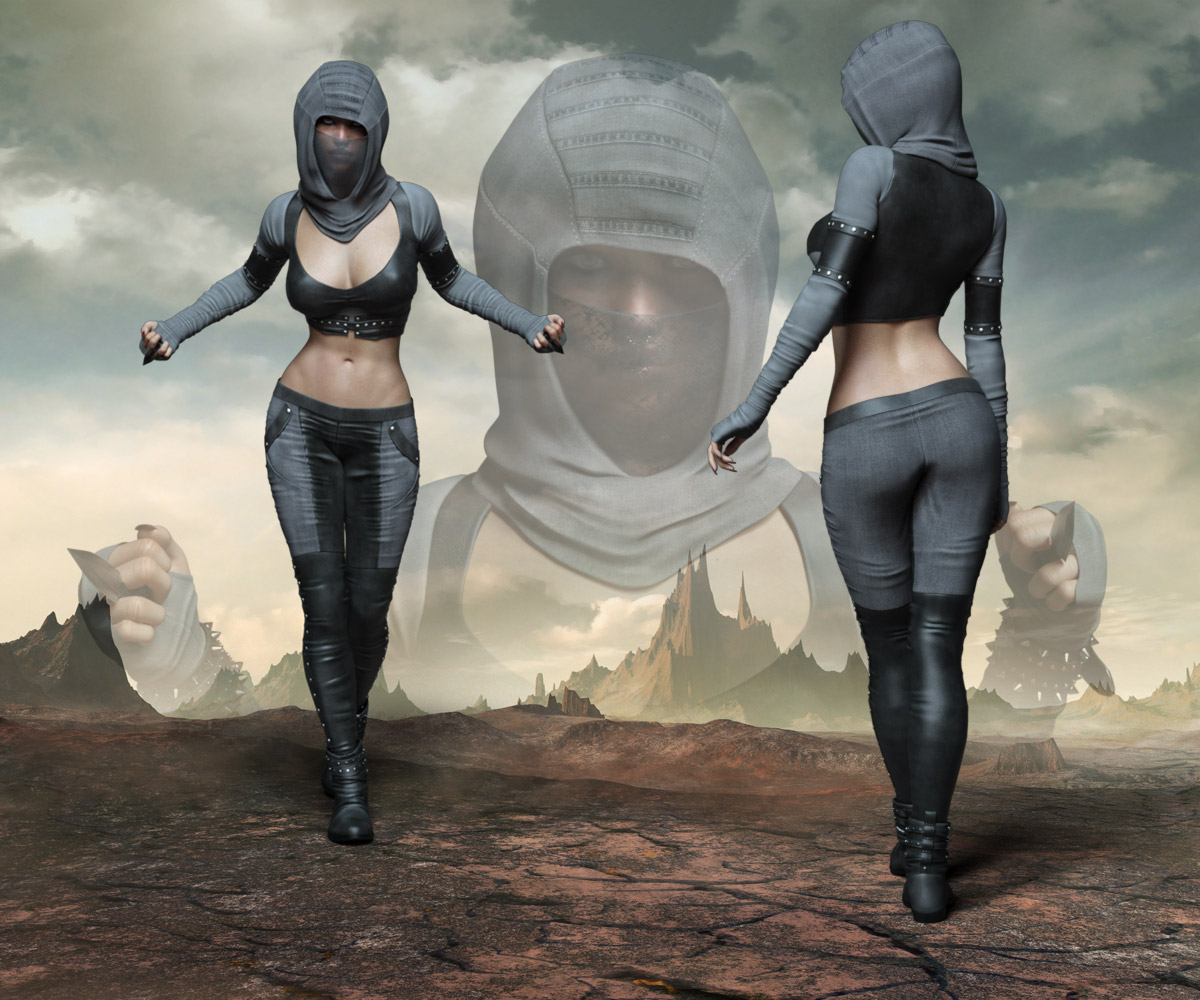 ApoX - Rebel for the Genesis 3 and Genesis 8 Females by N/A