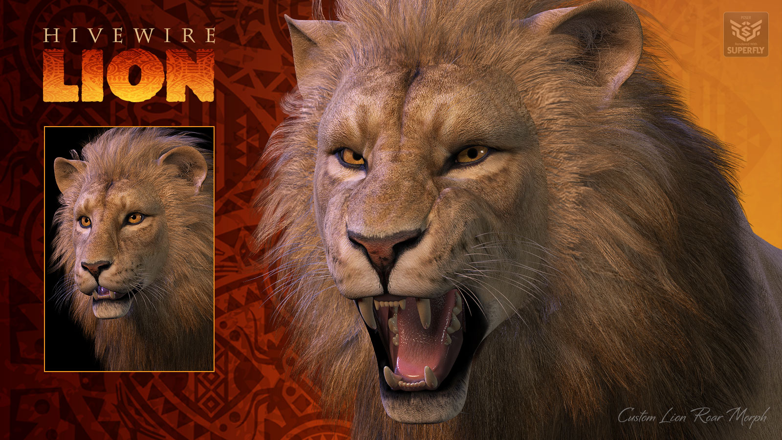 HiveWire Lion Family by N/A