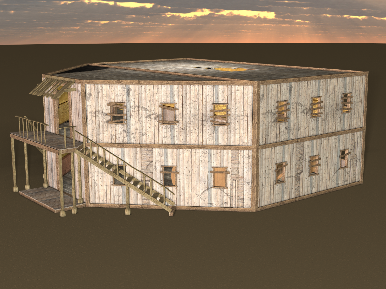 Ghost Town: Saloon for Poser 7+ by N/A