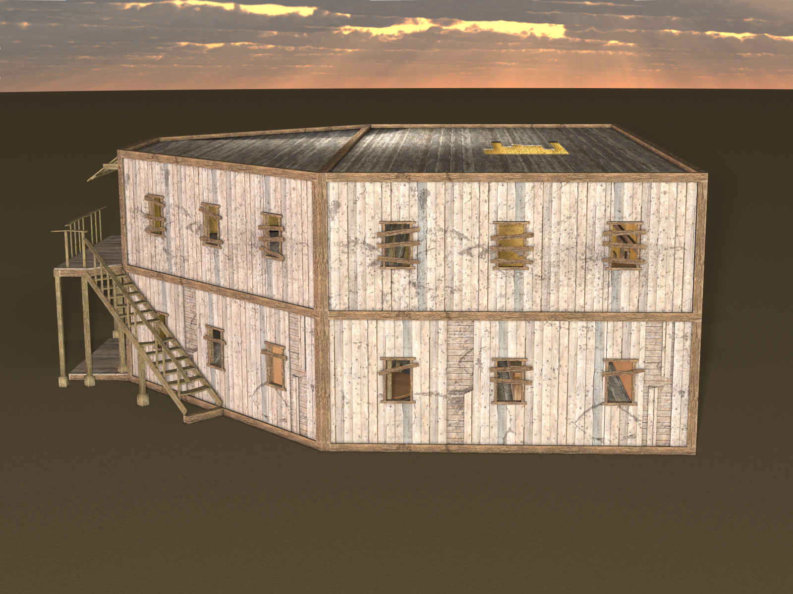 Ghost Town: Saloon for Poser 7+ by N/A