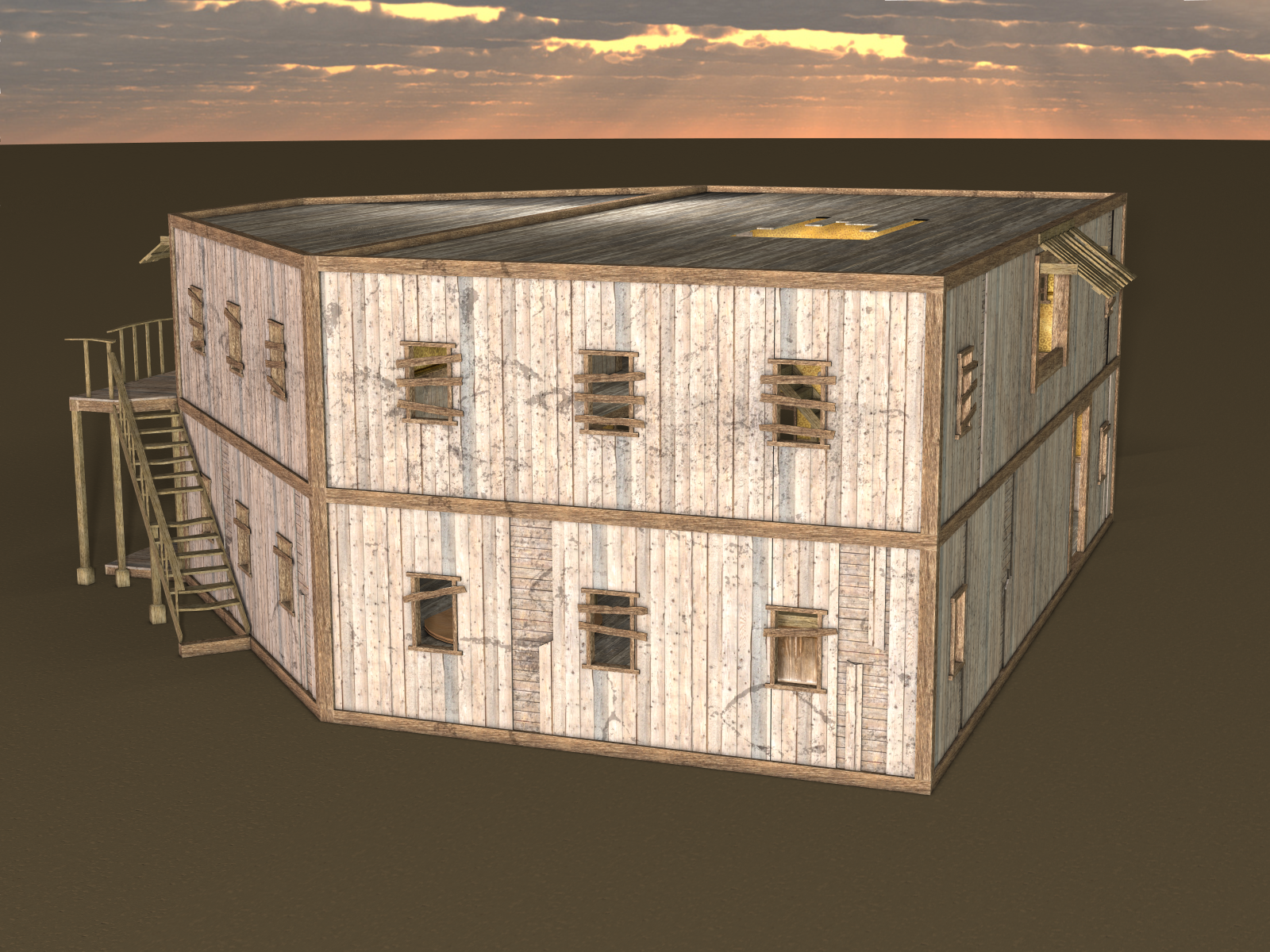 Ghost Town: Saloon for Poser 7+ by N/A
