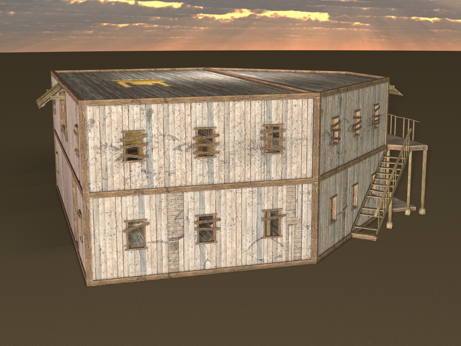 Ghost Town: Saloon for Poser 7+ by N/A