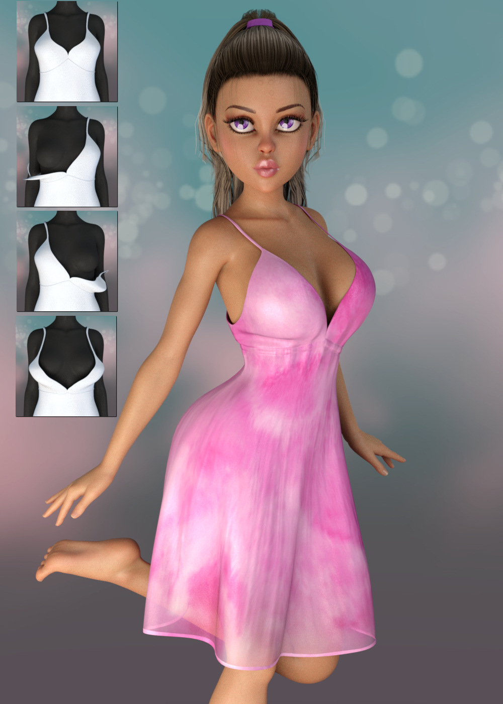 dForce Ulani Spring Set for Genesis 8 Female by N/A