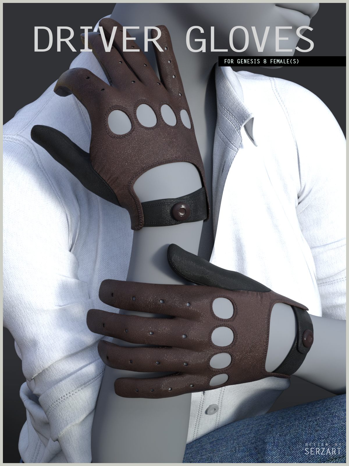 Driver Gloves for Genesis 8 Female by N/A