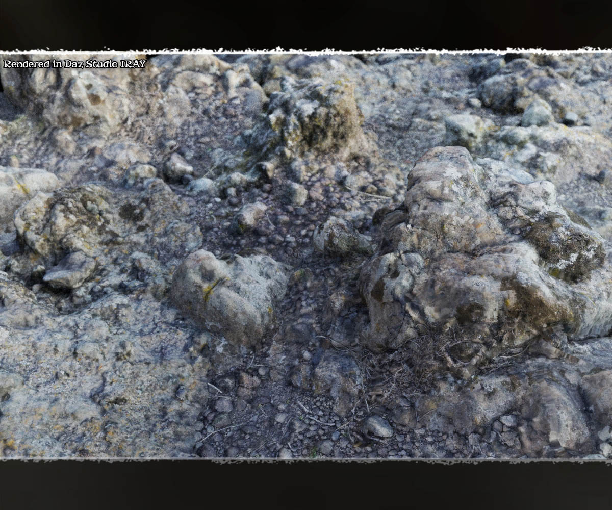 3D Scenery: Ancient Volcanoscape by N/A