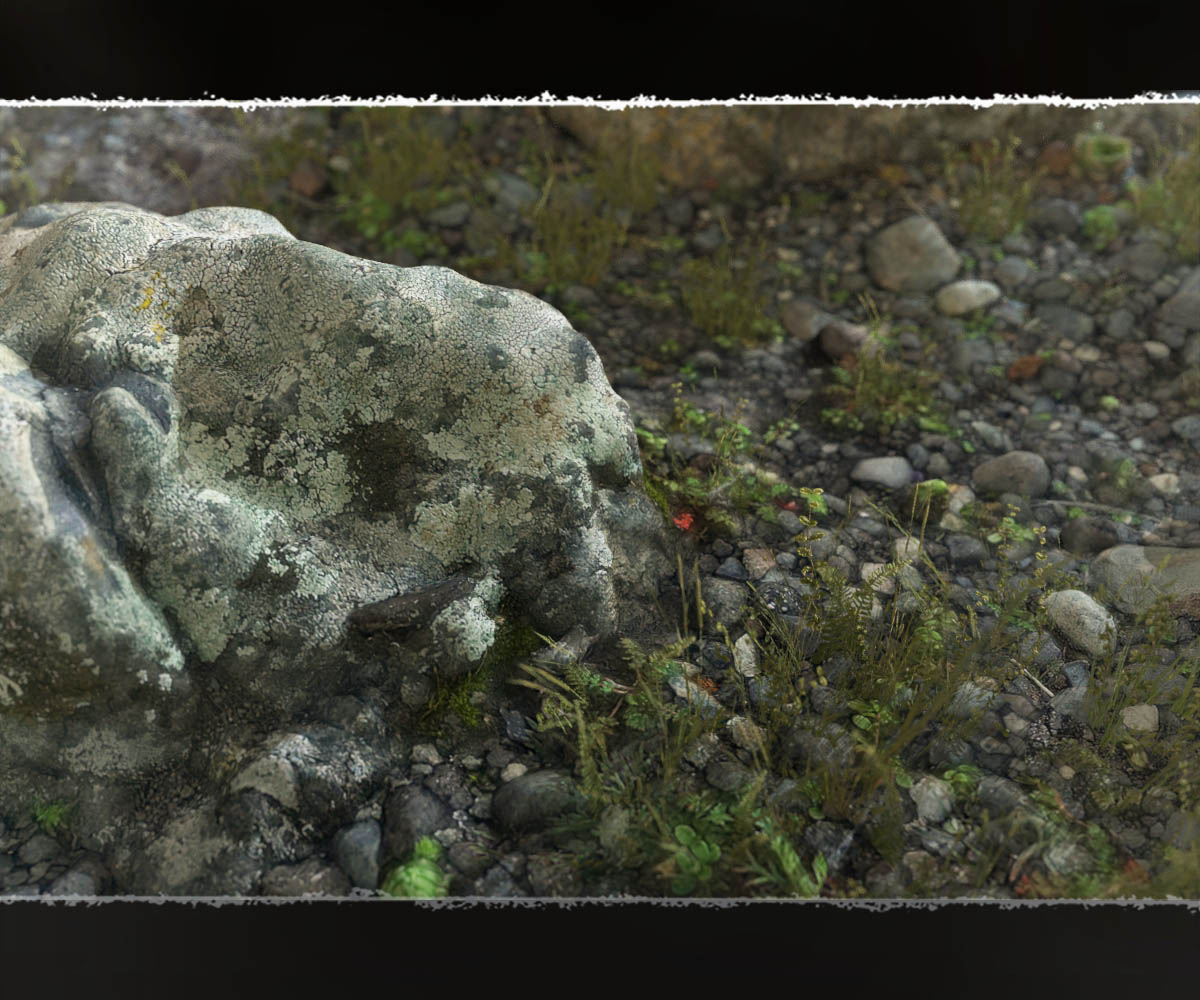 3D Scenery: Ancient Volcanoscape by N/A