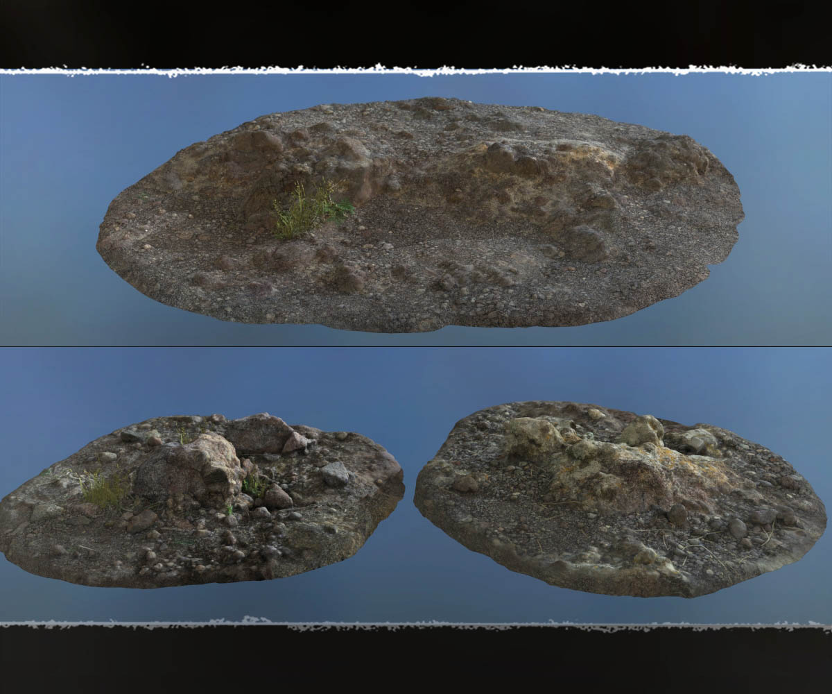 3D Scenery: Ancient Volcanoscape by N/A
