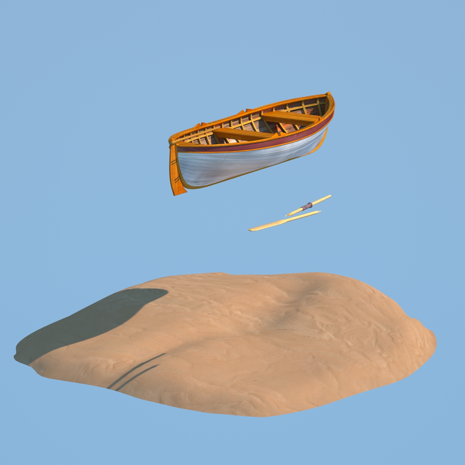 Beach Wreck Boat - Object by N/A