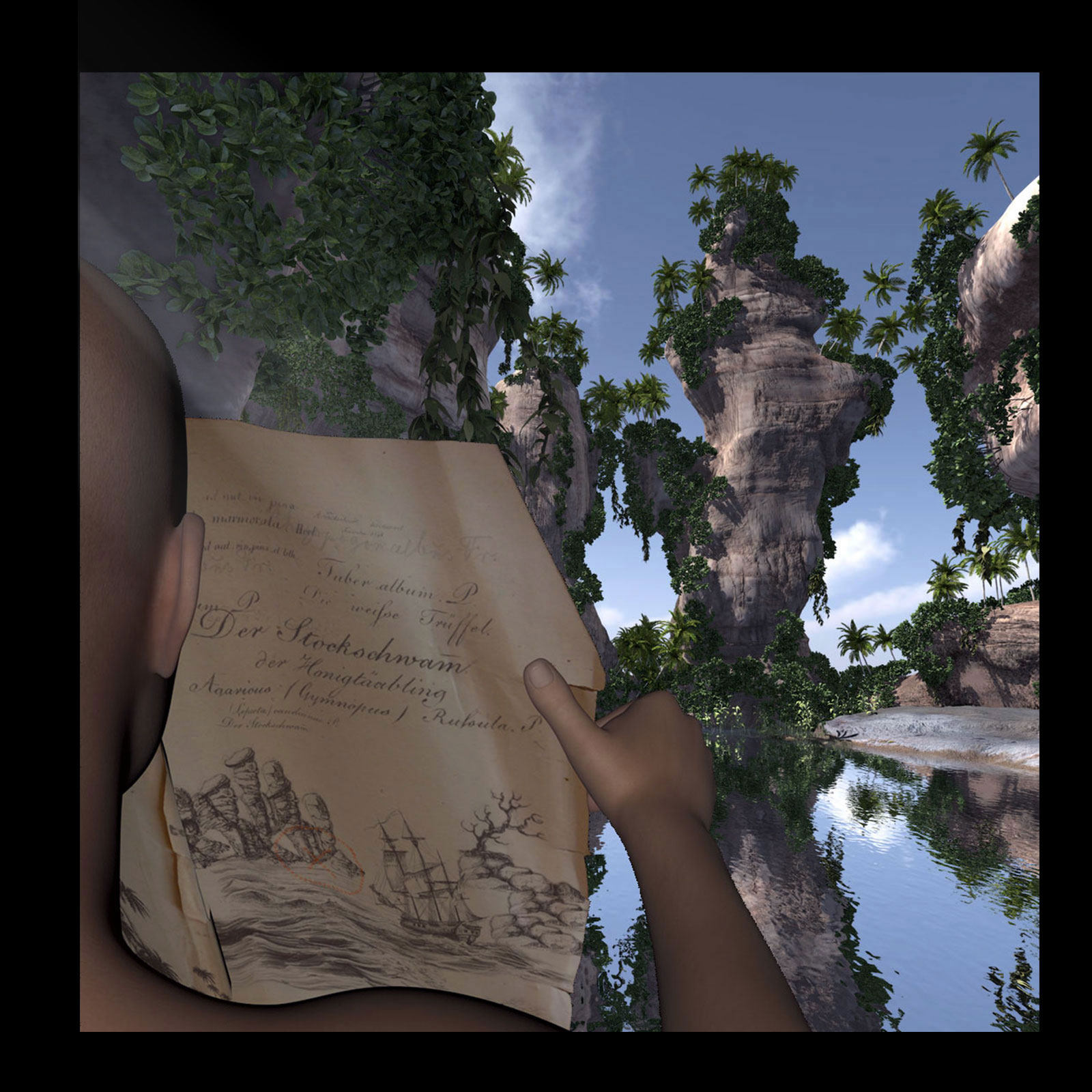 Treasure Map Poses G8F & G8M by N/A