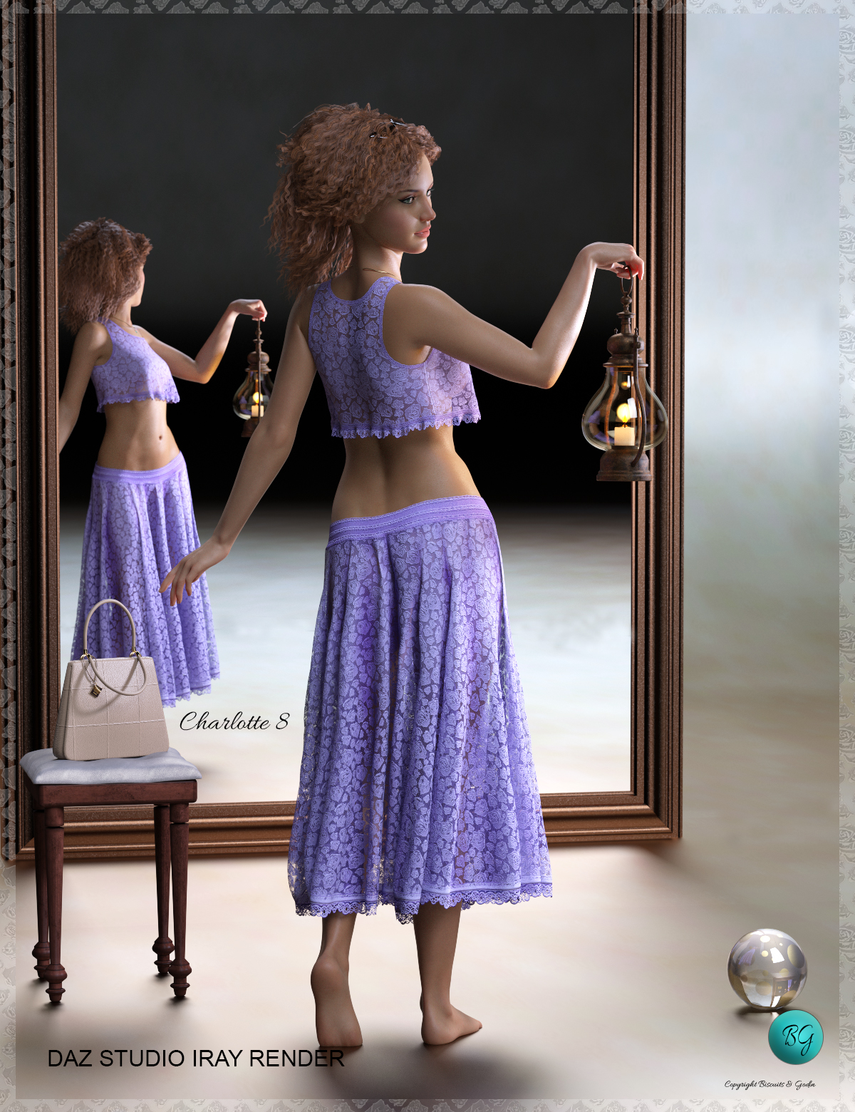 dForce - GB Summer Spirit Outfit for Genesis 8 Female by N/A
