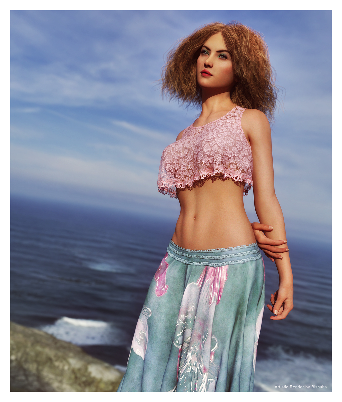 dForce - GB Summer Spirit Outfit for Genesis 8 Female by N/A