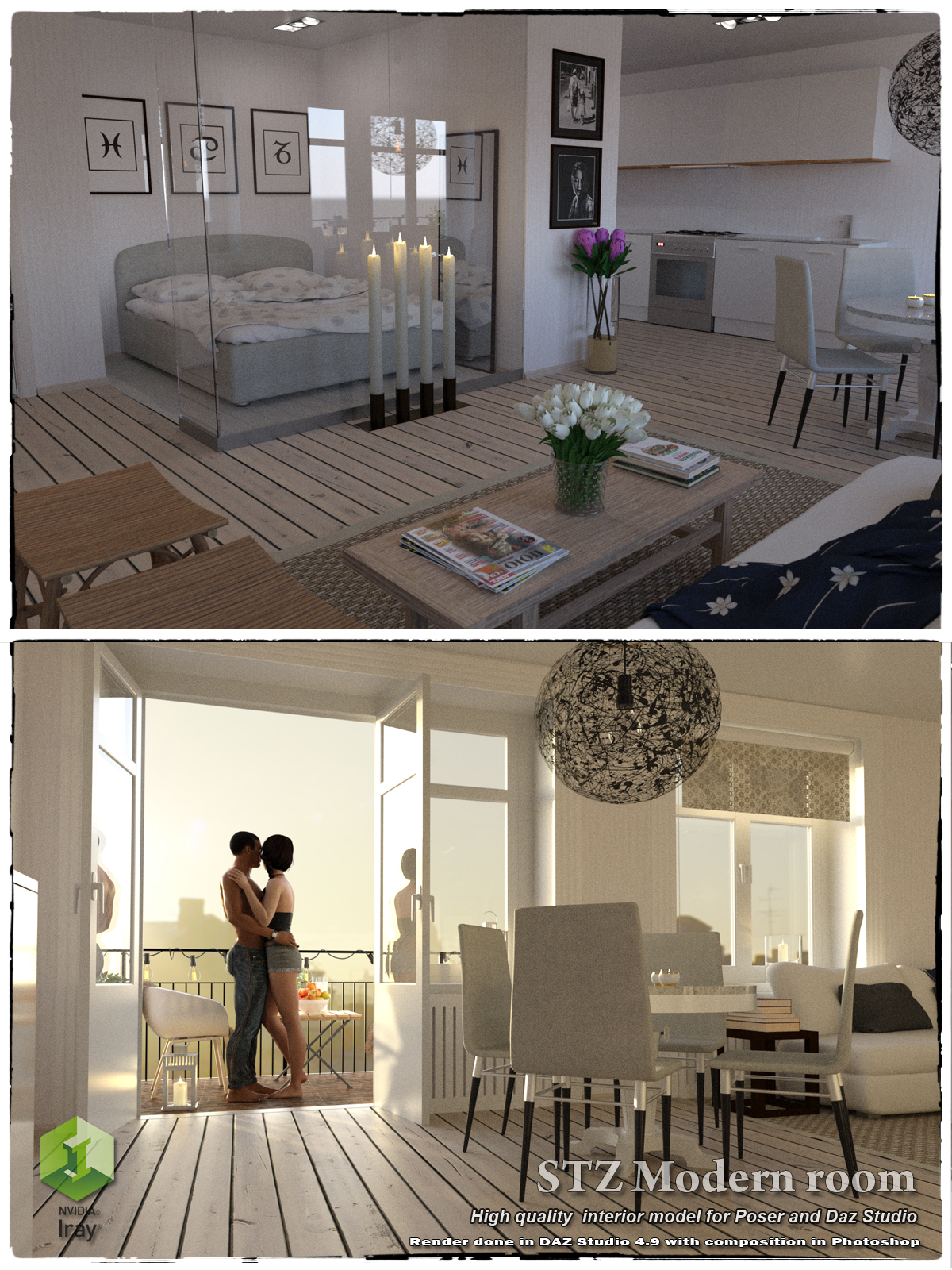 STZ Modern room by N/A