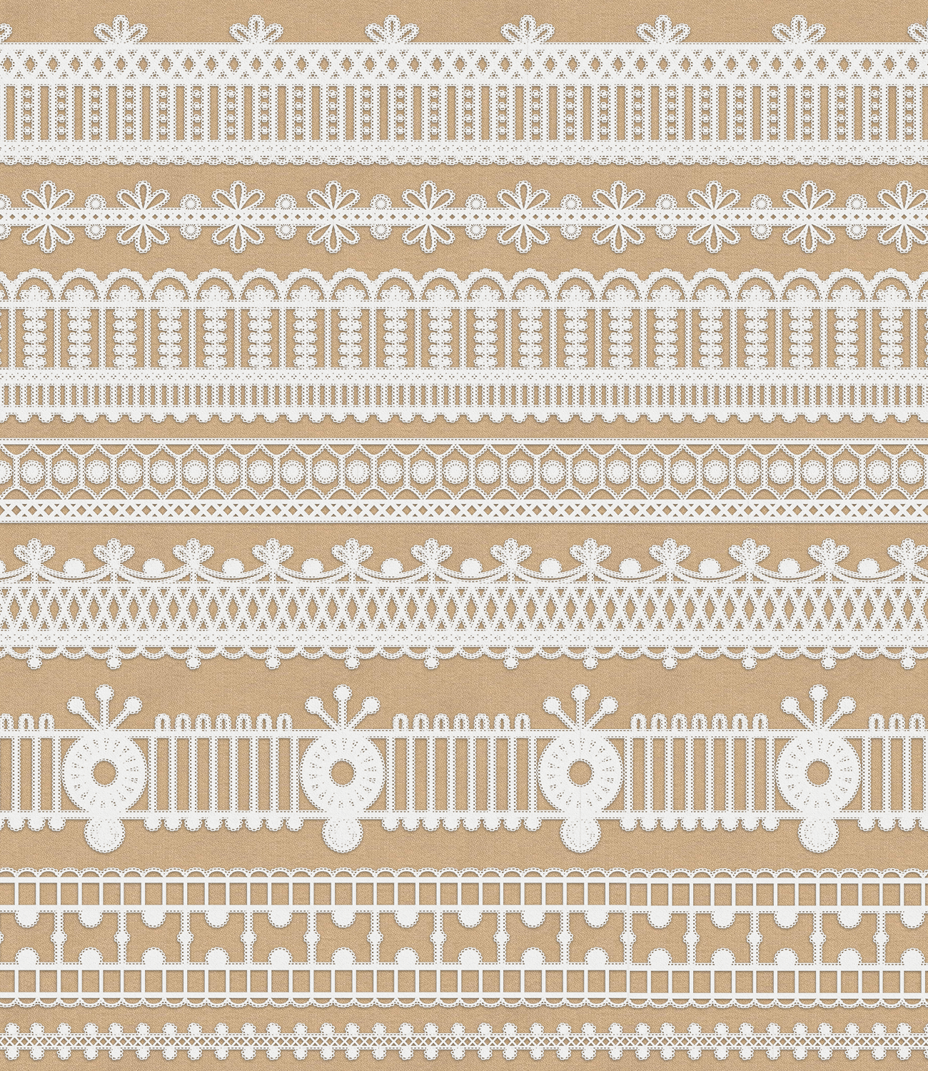 Crochet Lace Trims by N/A