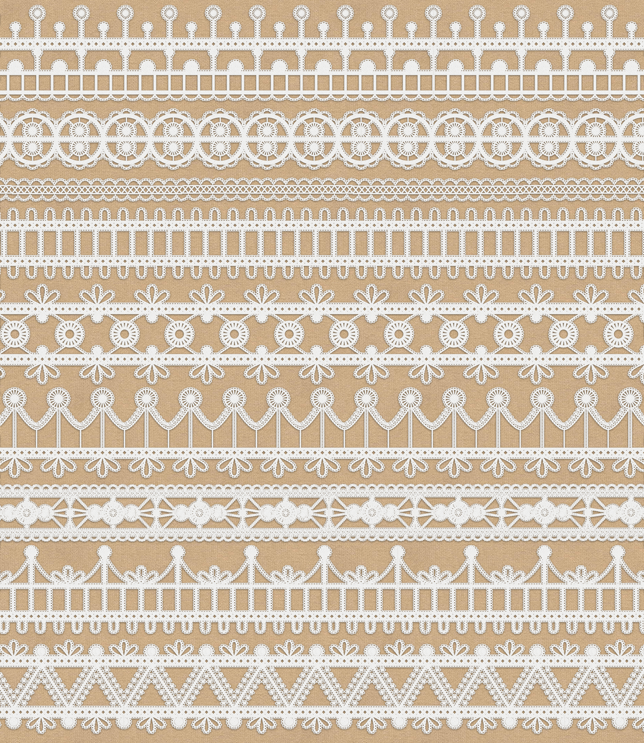 Crochet Lace Trims by N/A