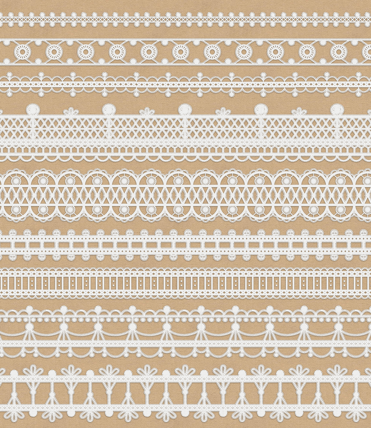 Crochet Lace Trims by N/A