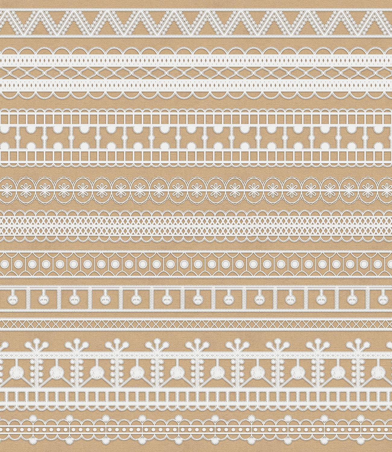 Crochet Lace Trims by N/A