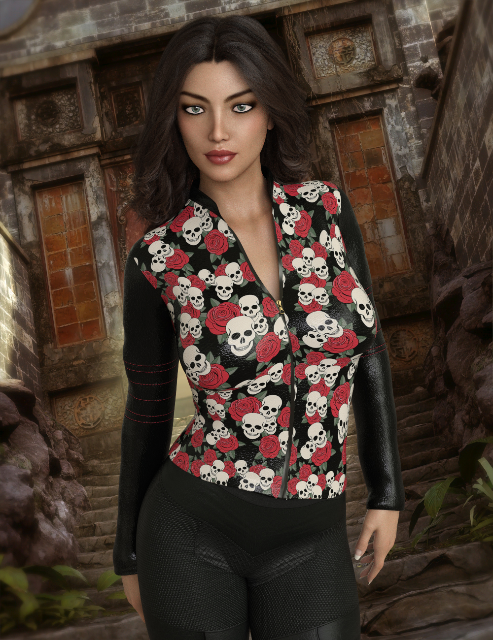 InStyle - X-Fashion LightWeight Jacket for Genesis 8 Females by N/A