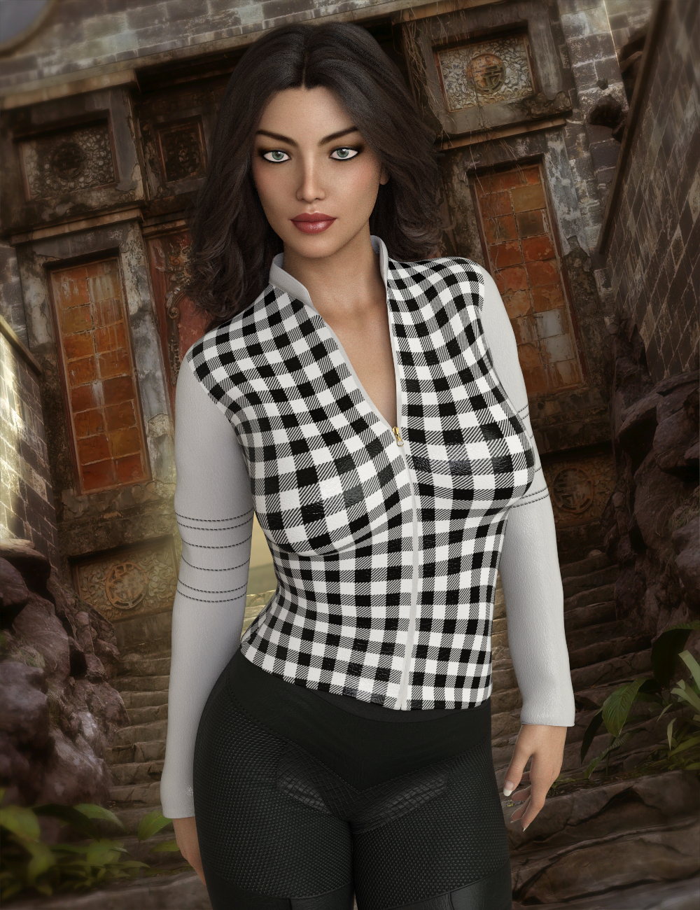 InStyle - X-Fashion LightWeight Jacket for Genesis 8 Females by N/A