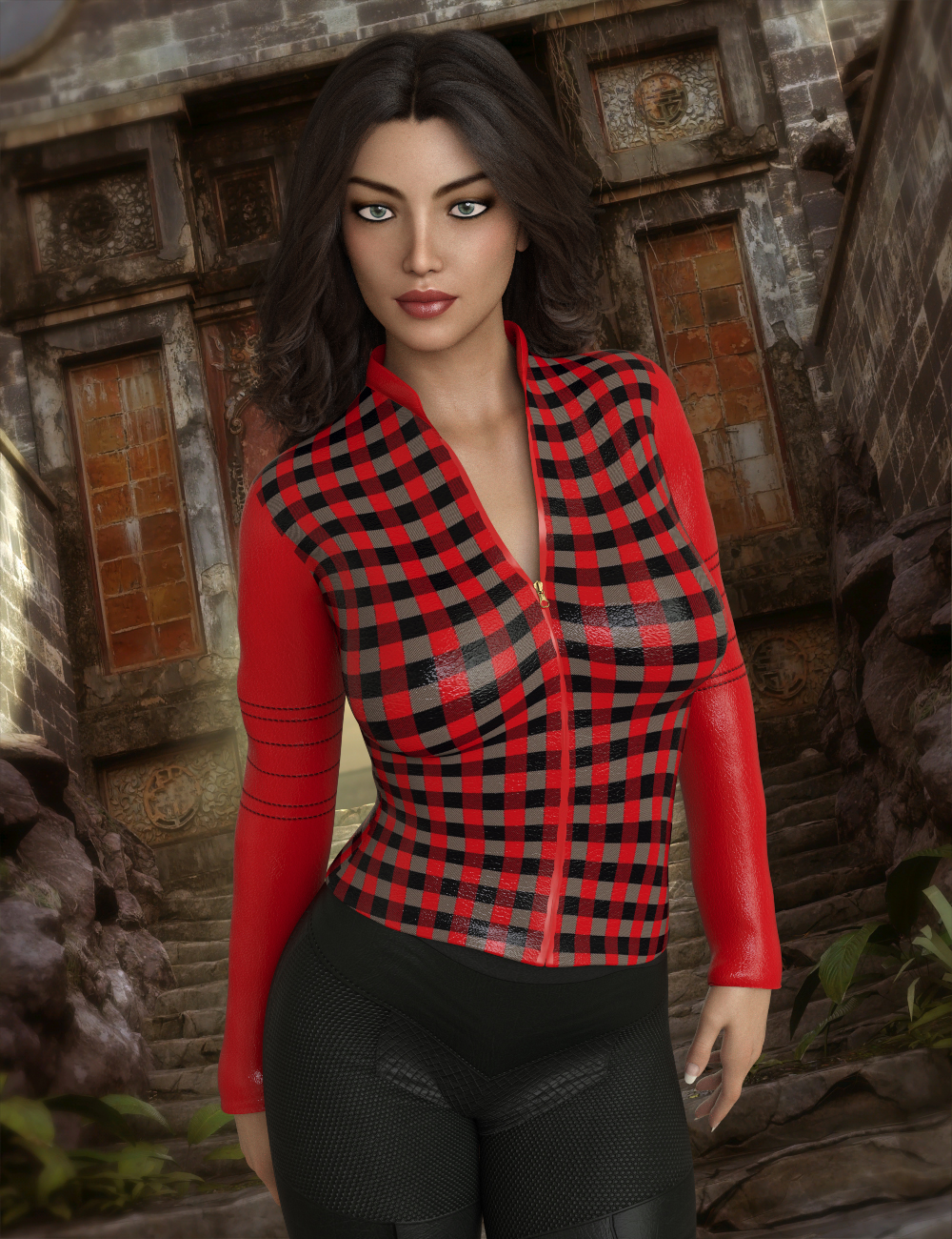 InStyle - X-Fashion LightWeight Jacket for Genesis 8 Females by N/A