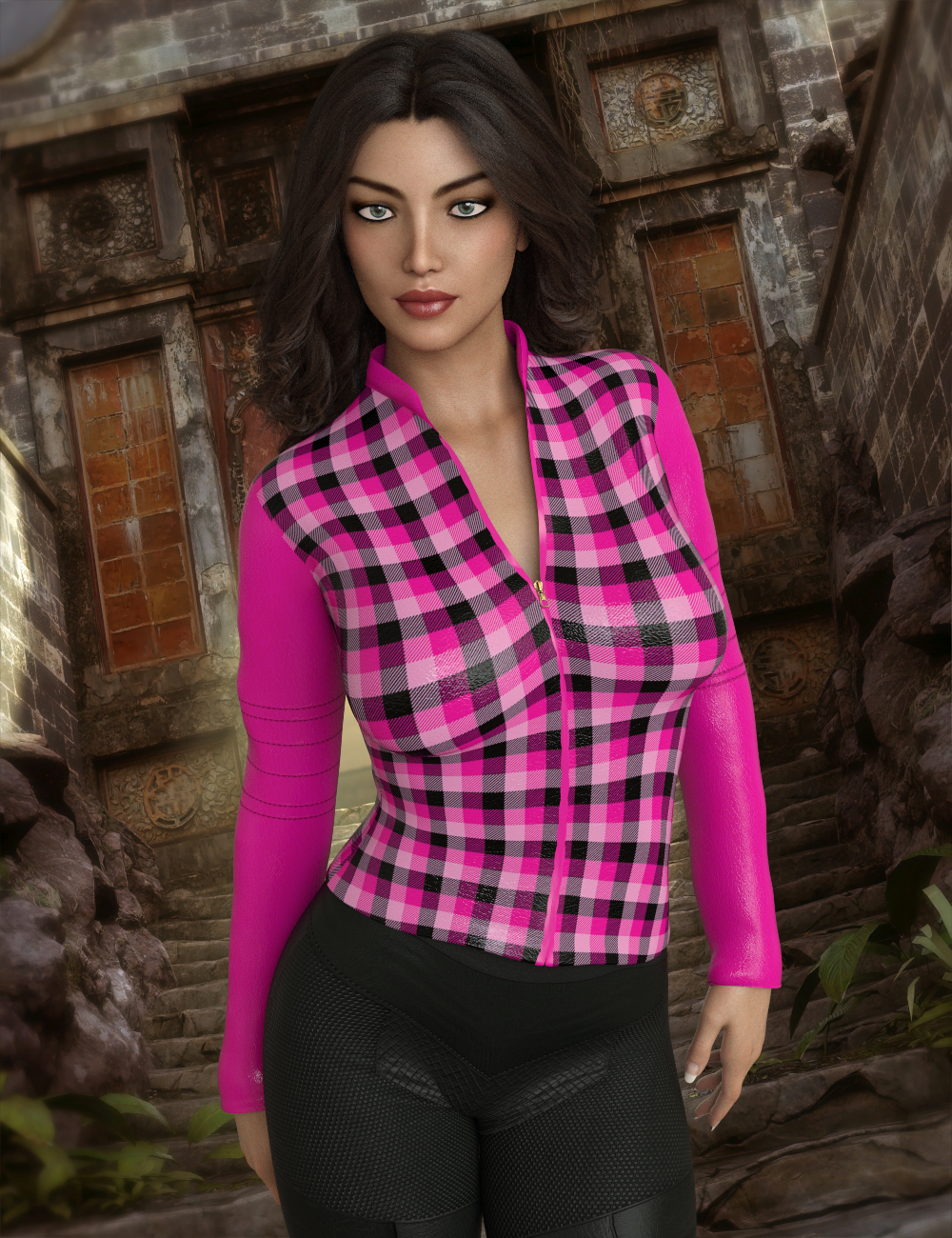 InStyle - X-Fashion LightWeight Jacket for Genesis 8 Females by N/A