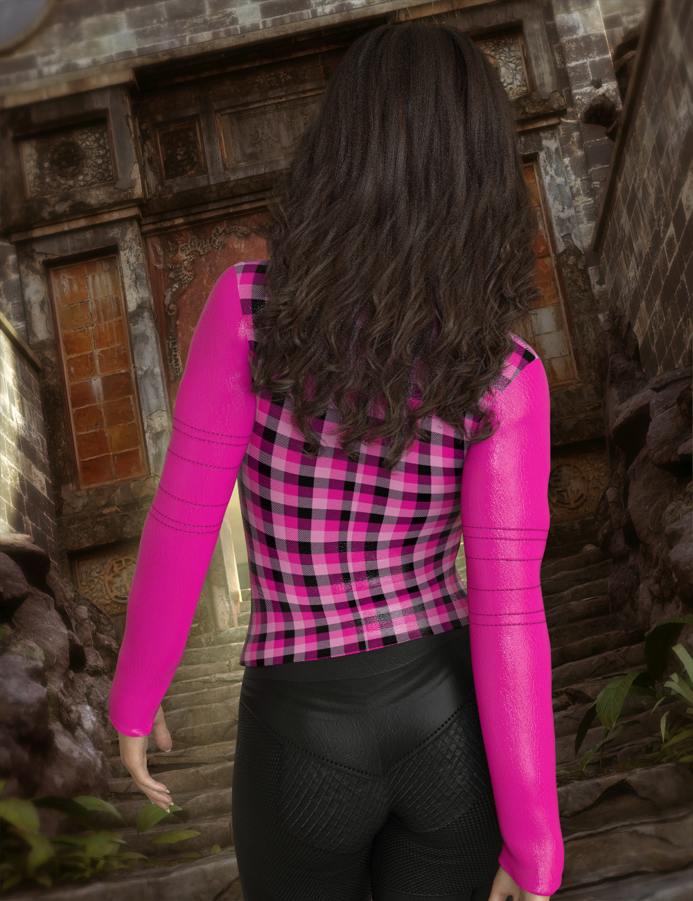 InStyle - X-Fashion LightWeight Jacket for Genesis 8 Females by N/A