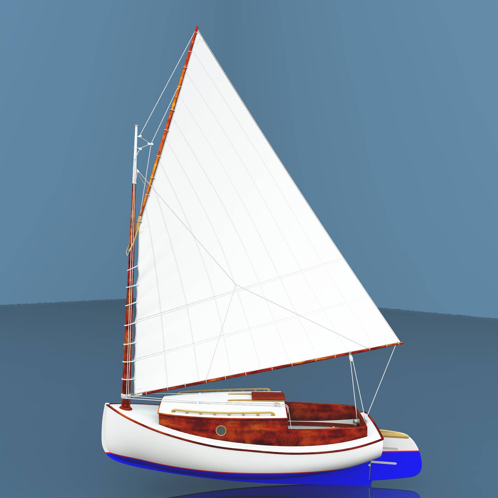 Cook's Cape Cod Catboat For Vue by N/A