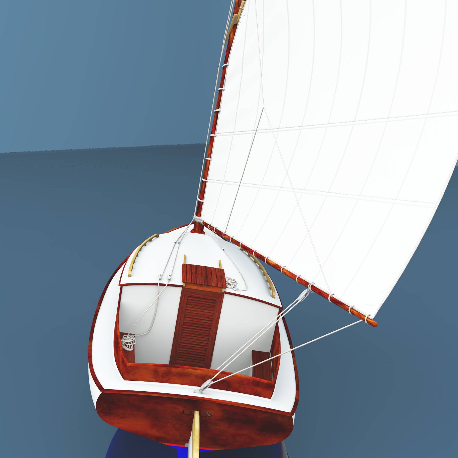 Cook's Cape Cod Catboat For Vue by N/A