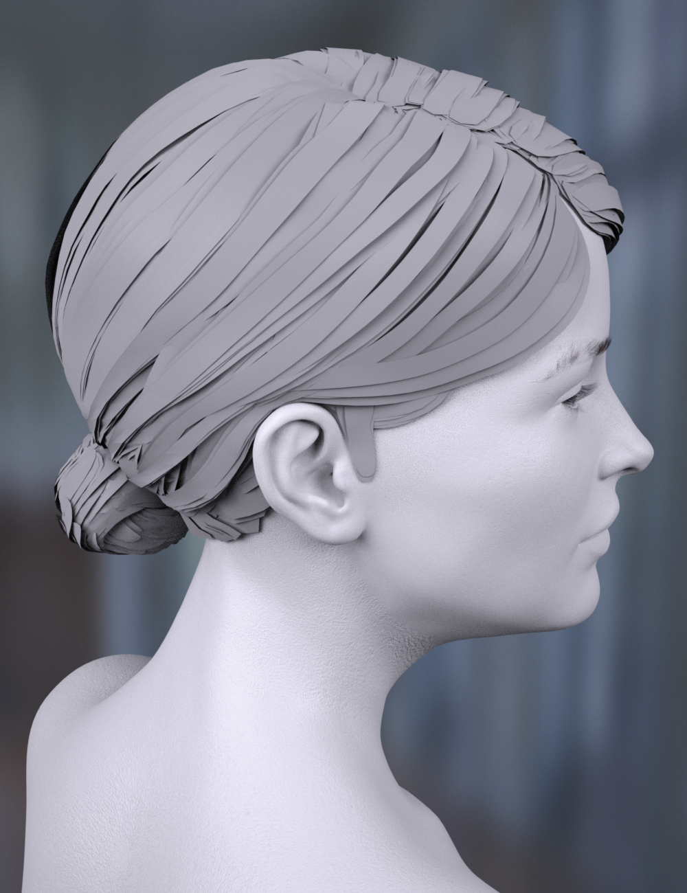 Ada Hair for Genesis 8 Female(s) by N/A