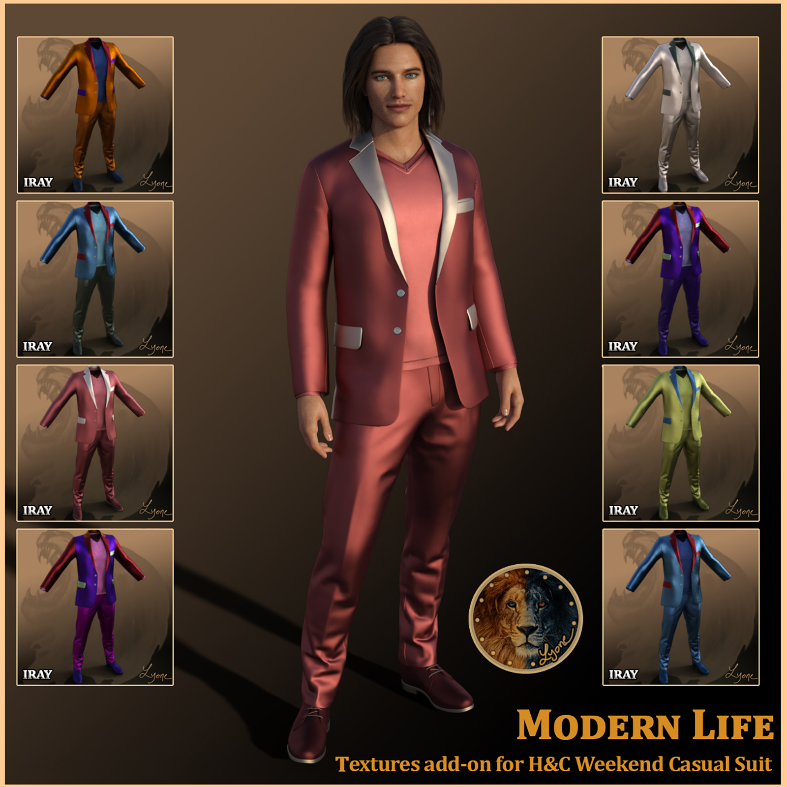 Modern Life for H&C Weekend Casual Suit for Genesis 8 Male by N/A