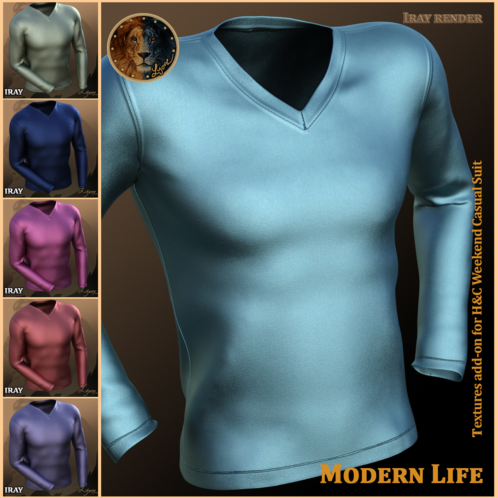 Modern Life for H&C Weekend Casual Suit for Genesis 8 Male by N/A