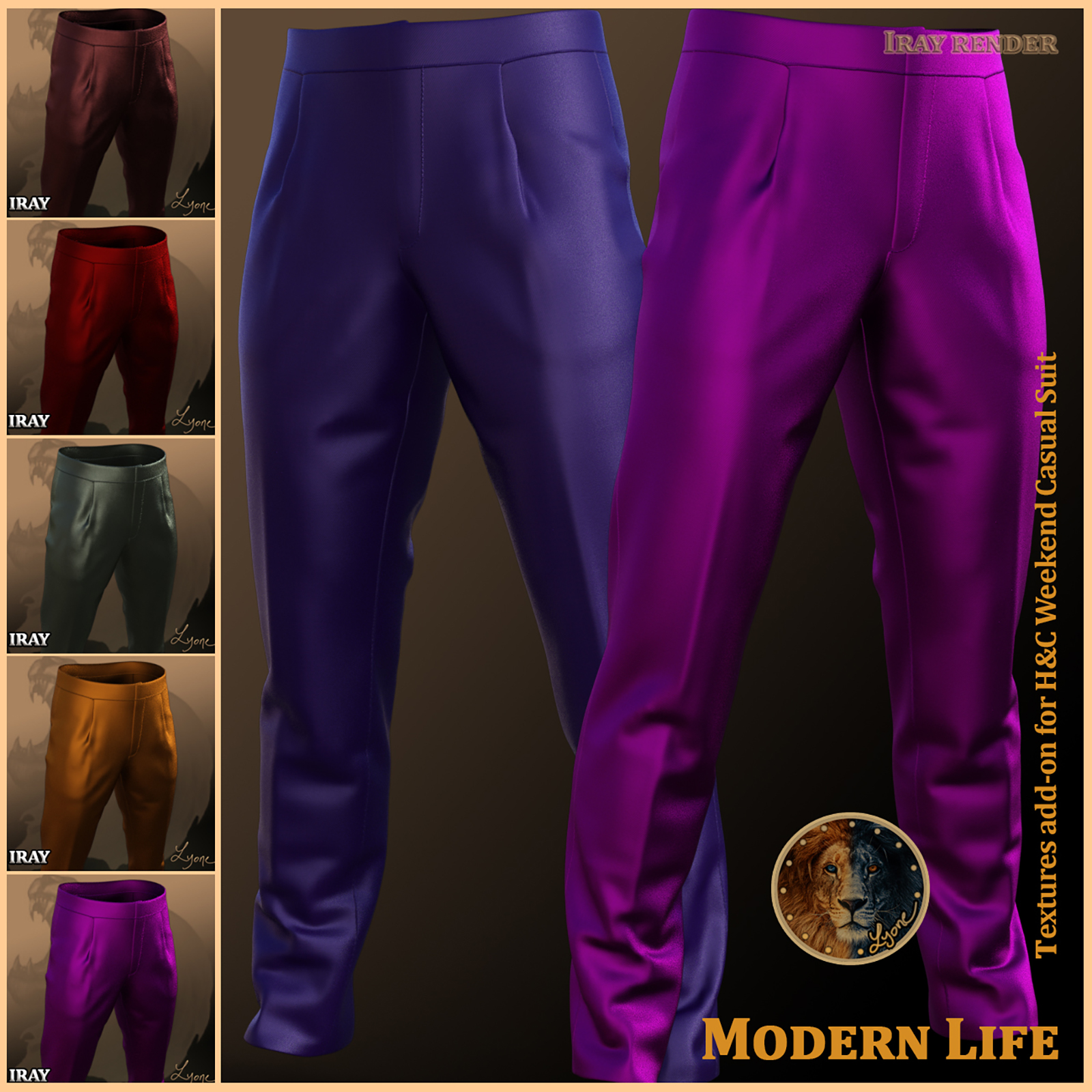 Modern Life for H&C Weekend Casual Suit for Genesis 8 Male by N/A