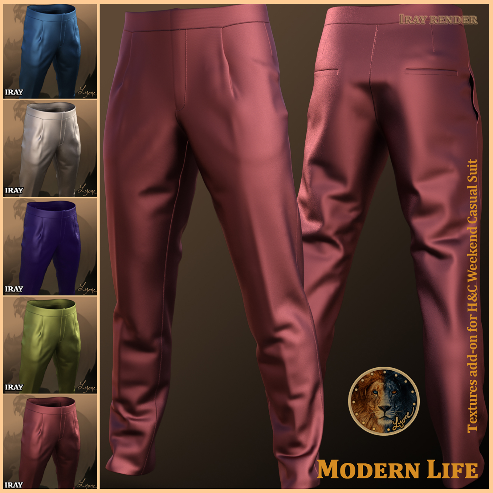 Modern Life for H&C Weekend Casual Suit for Genesis 8 Male by N/A