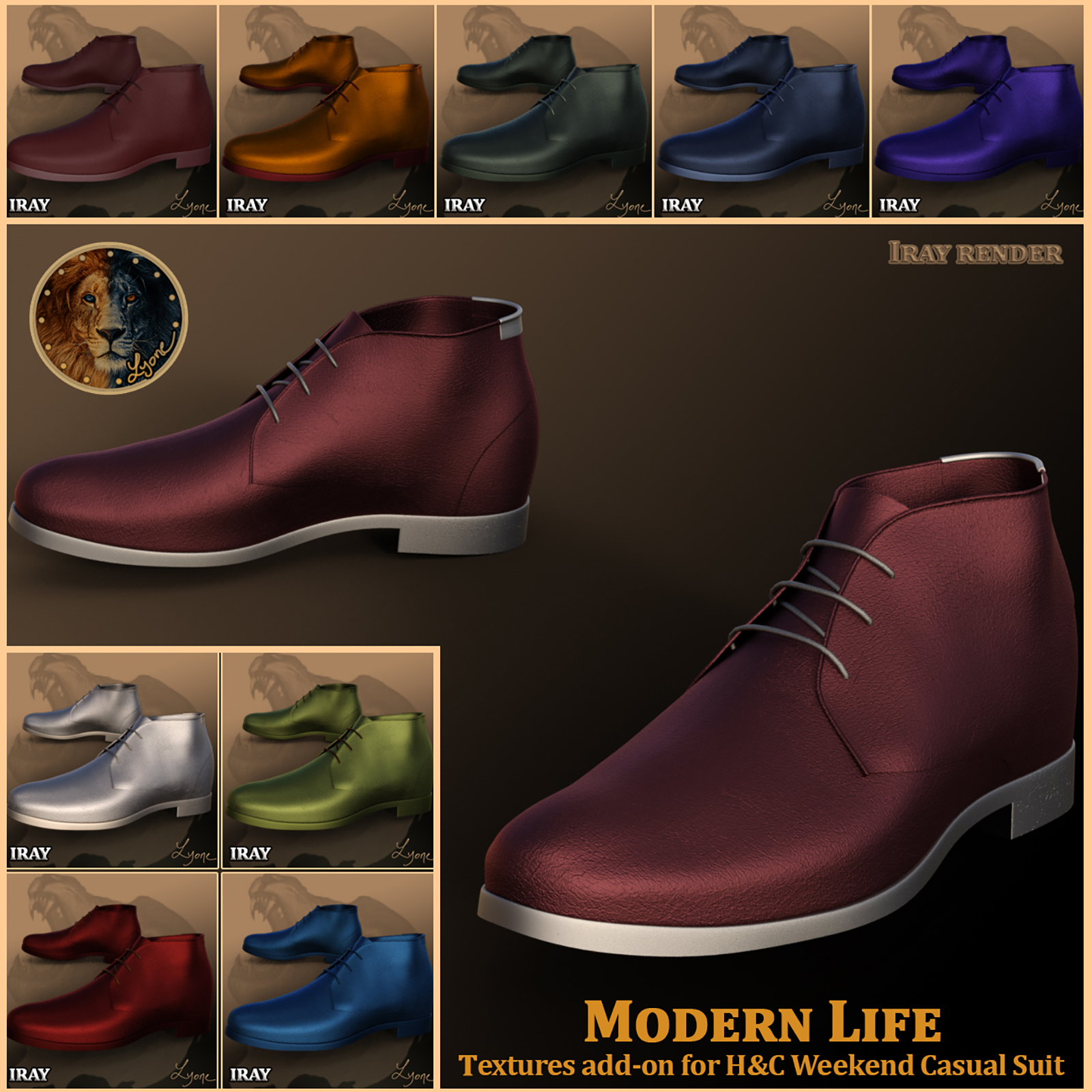 Modern Life for H&C Weekend Casual Suit for Genesis 8 Male by N/A